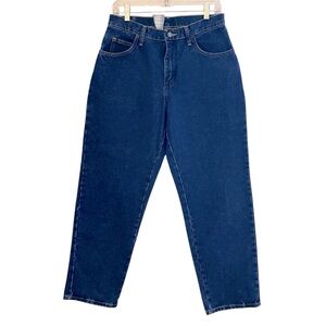 Wrangler Blues Relaxed Fit Tapered Leg Average Rise Blue Womens Size 8 x 30‎